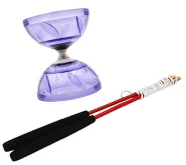 Diabolo leksak med 2 diabolo-pinnar kinesiskt set för nybörjare barn utomhus