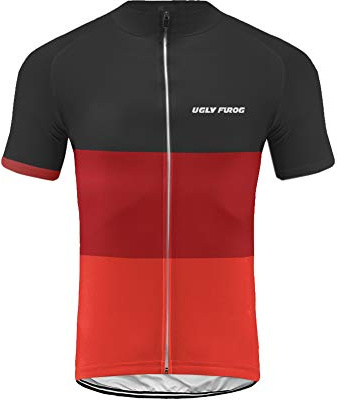 UGLY FROG Designs Radsport Trikots & Shirts Triathlonanzug Herren Radsport Funktionsshirt Reißverschluss Jersey Summer Style