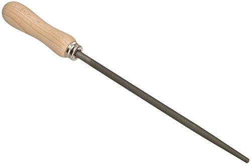 KOTARBAU® Verkstadsfil rund längd: 250 mm fil 1 (grov) handfil rund fil metallfil för grov metallbearbetning