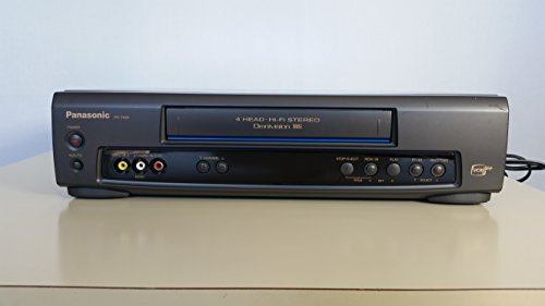 Panasonic VCR VHS Transfer w/Remote, USB Adapter, HDMI Converter (Renewed) (Renewed)