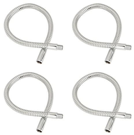 Tubo Flessibile a Collo D'oca per Lampada a LED da 4 Pezzi, Tubo Flessibile per Braccio a Collo D'oca Flessibile, Accessori per Lampade da Tavolo, per Lampada da Tavolo