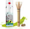 ORIGEENS Matcha Whisk Bamboo with A Long Handle - A Small Traditional Chasen Whisk for Matcha Latte/Tea Ceremony - Travel Matcha Whisk