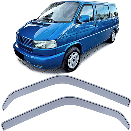 Windabweiser Regenabweiser Windschutz Schwarz für VW T4 Bus Transporter 90-03