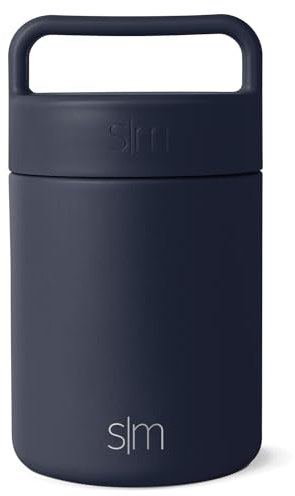 Simple Modern Thermos Alimentaire Chaud | Boite Gamelle Isotherme Repas Chaud Acier Inoxydable | Provision | 350ml | Deep Ocean