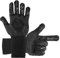NyxSeat 1 Paar Backofenhandschuhe, Kochhandschuhe, Grillhandschuhe, hitzebeständige Handschuhe, geeignet für Backen, Grillen und Kochen. (Schwarz)