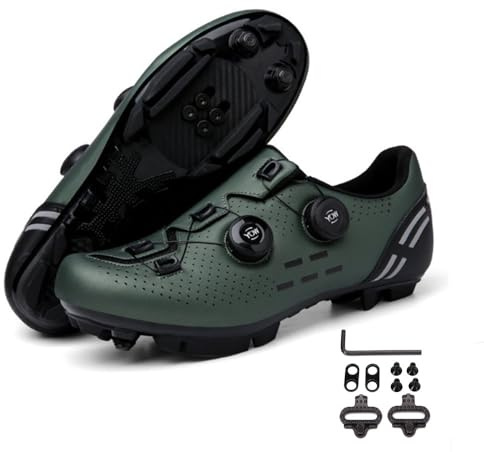 Meiju Mateju Chaussures de VTT Homme, Femme Chaussure de Cyclisme Velo Route Chaussures De Vélo De Sport De Plein Air Respirantes pour Compatibles avec Le Look SPD