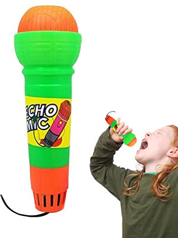 Generisch Mikrofon für Kleinkinder | Sprachänderungsmikrofon | Batterieloses magisches Karaoke-Mikrofon-Spielzeug, Sprachverstärkung für Kleinkinder