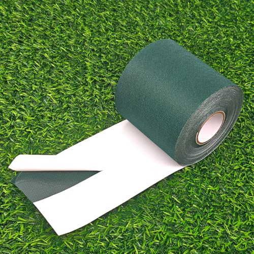 STIKBOND Single-Sided 4Inch x 33Ft Artificial Grass Self-Adhesive Turf Seam Tape for Lawn,Carpet Jointing