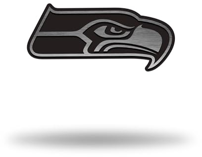Rico AEM2901: Seahawks Antique Nickel Auto Emblem