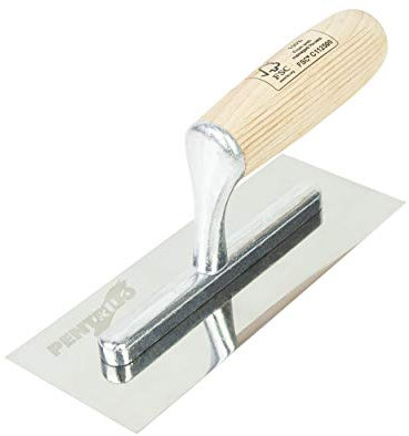 Pentrilo 08082 Llana Inoxidable Rectangular, 200 x 80 mm