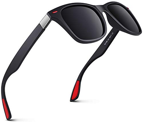 GQUEEN Polarised Sunglasses Mens Womens Lightweight TR90 Frame 100% UV400