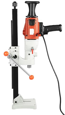 Perceuse Carotteuse Beton Jusqu'à,1200 T/Mn Pour Forage Sec Carotteuse Diamant Avec Disjoncteur Prcd