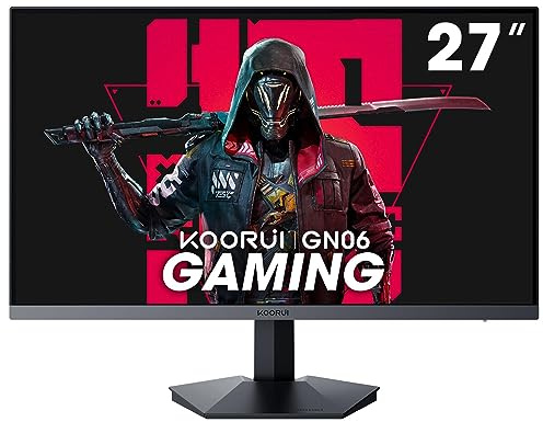 Koorui 24E3 PC monitor 61 cm [24] 1920 x 1080 pixels Full HD Black (Koorui 24E3 24 IPS Full HD 1920 x 1080 165Hz Gaming Monitor)