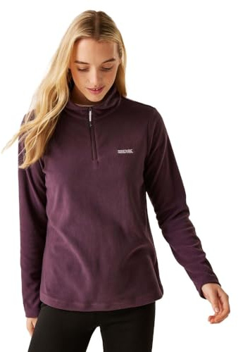 Regatta Sweethart Veste Polaire Douce à Demi-Fermeture éclair pour Femme Couche intermédiaire résistante avec Tissu Anti-Boulochage Parfait pour l'extérieur, la Marche, Le Camping et la randonnée