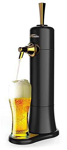 Bierspender, tragbarer Cocktail Feinschaumspender mit 40000S/Sub-High-Frequenz-Vibration und Kühlfunktion, verwandelt jede Dose oder Flasche in den Entwurf, für Vater Son-Mann Geschenk