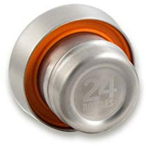 24Bottles Clima Lid Bouchon pour Bouteille en Acier Inoxydable Orange