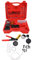 Brake Bleeder Kit,Hand Vacuum Pump Rebuild Kit Hand Held Brake Bleeder Tester Set Bleed Kit Vacuum Pump Fluid Tool with Gauge Adapter for Car Motorbike Motorcycle Diagnosis