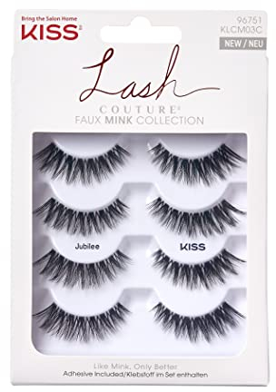 KISS Lash Couture Faux Mink Collection Multipack Lashes - Jubilee