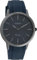 Oozoo Vintage Damen Armbanduhr mit Silikonband 42 MM Gunmetal/Dunkelblau/Dunkelblau C20171