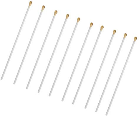 Genérico Barra De Limpieza Adhesiva para Movimiento De Reloj, Material Adhesivo, 10 Piezas para Almacenamiento Portátil, Limpieza De Piezas De Reloj