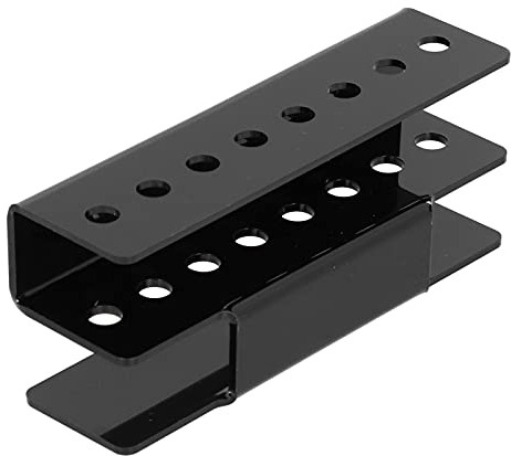 Jenngaoo Dart Halterung, Schwarz Wand Montiertes Dart Rack für den Innenbereich Pin Dart Ständer Display Halter für bis zu 8 Darts für das Training im Fitnessraum