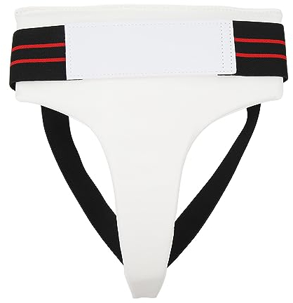 Tbest Tiefschutz für Damen, Taekwondo-Tiefschutz für Damen, Schrittschutz, Elastischer Suspensorium-Unterstützer für das Boxtraining (S)