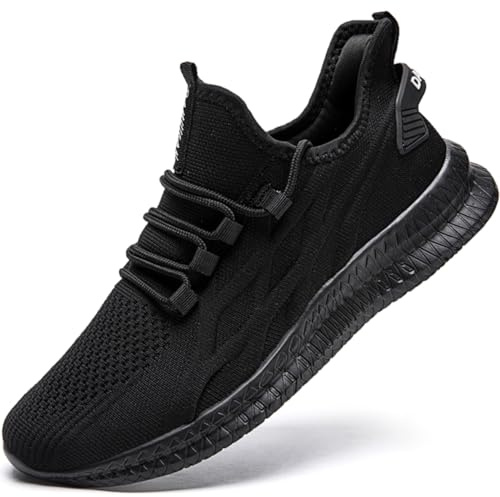 Oltyutc Baskets Hommes Chaussures De Course sur Route Sneaker Gym Noir 44