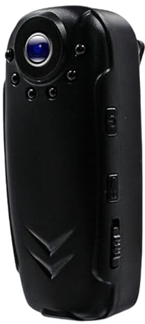 TQUXNGA Fotocamera compatta indossabile per il corpo, foto notturna 1080P 30FPS per i piloti di consegna impermeabile posteriore clip sul corpo fotocamera per ciclismo Action Camera per i piloti di