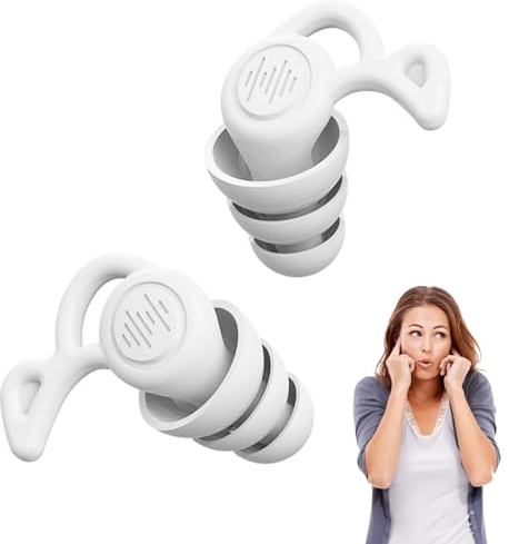 Tappi per le orecchie da nuoto, Tappi per le orecchie per la riduzione del rumore | 1 paio di cuscinetti per la protezione 'udito per le in silicone morbido | per le che