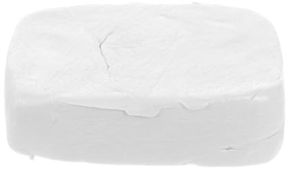 Hemobllo Argile Polymère Naturelle Blanche 100 G Pâte à Modeler Souple Multi-usages pour Sculpture DIY Artisanat Argile Soi-même, Loisirs Créatifs Poterie et Modelage