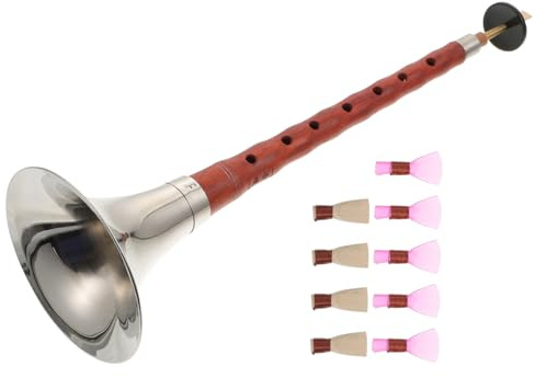 Toyvian 3sets Key Professional Wind Instrument for Beginners Portable Traditional Chinese Music Instrument Lightweight Design for Easy Playing at Gatherings and Festivals Random