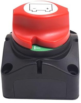 Interruptor de batería de 0 – 60 V, voltaje, 75 A, 150 A, 275 A, máx. 300 A, interruptor principal de batería, interruptor de alimentación para coche, camión, barco, yate, caravana, moto