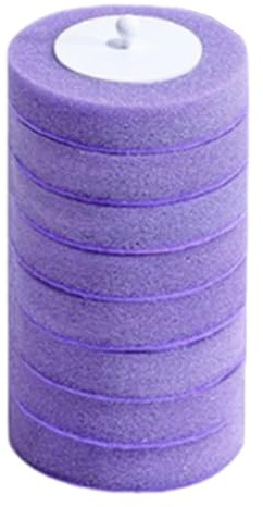 Toilet Brush Heads With Detergent Flushable Toilet Brush Attachment Refill Head Set For Hygienic Bathroom Cleaning Sponge Head