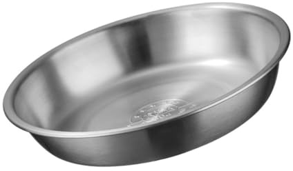 WEKADRIN Ciotola in Acciaio Inossidabile da Scodella per Zuppa e Verdure Resistente e Facile da Pulire Uso Domestico e Ristorazione Design con Bordi Lisci e Comfort al Tatto