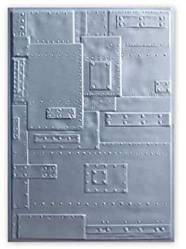 Sizzix 662717 Prägeschablone, Pergament, Mehrfarbig, One Size