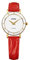 Jowissa Weiss/Rot/Gold Roma Schweizer Damenuhr J2.282.S