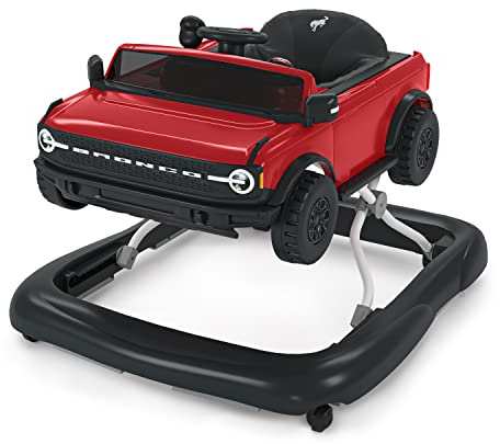 Bright Starts Ford Bronco Ways to Play 4-in-1 Baby Lauflernwagen, Race Red, Unisex, 6 Monate +