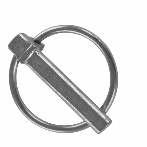 Set 100x Klappsplint | 4,5 x 32 mm | weiß verzinkt | Sicherungselement | Maschinenbau | Fahrzeugbau | Lagesicherung | Bauteile | Splint | zum Klappen