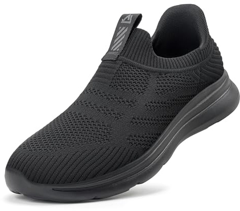 ODCKOI Herr slip-on skor handsfree promenadskor tennis löpning sportskor jogging gym träning sneakers