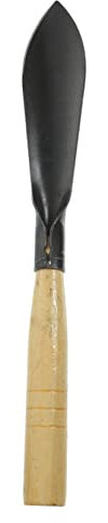 Happyyami Pala Da Giardino Piccola in Ferro Con Manico in Legno Ergonomico Utensile Manuale Da Giardinaggio Per Scavare Piantare e Diserbare in Orto e Aiuole