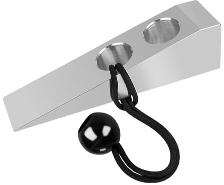 Cuneo in alluminio, dispositivo di salvataggio forzato, cuneo per porta in metallo con design durevole, strumento di sicurezza per ispezione delle pareti delle finestre, attrezzatura di salvataggio
