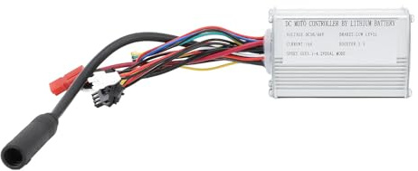 Dam Skerisi Controlador de Bicicleta eléctrica de 250 W, Controlador de Motor sin escobillas para Bicicleta eléctrica, Kit de modificación de batería de Litio de 15 A con Carcasa de aleación