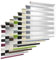 TEKONA Doppelrollo Klemmfix ohne Bohren Duo-Rollo Rollo Blickdicht lichtdurchlässig Fensterrollos Seitenzugrollo Sonnenschutz Fenster und Tür - Grau, 60 x 150 cm (B x L) - Stoffbreite 56cm