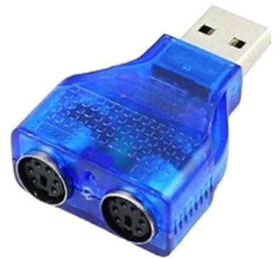 Hot Sale PS/2 Dual PS/2 Laptop USB Hane Converter Adapter till PS2 hona