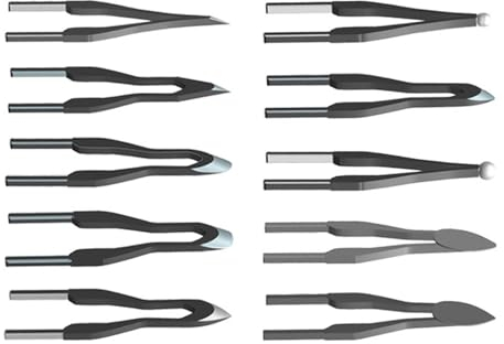 Generic 10 Stück Pyrographie Stiftspitzen, Professionelle Tipps Zum Heißprägen von Holz