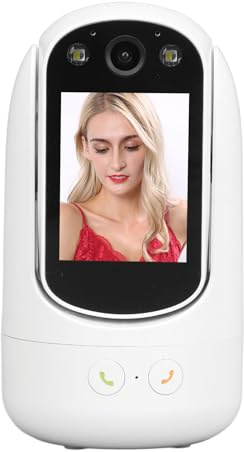 Annadue Cámara de Seguridad Interior con Visión Nocturna, Detección de Movimiento AI, Sistemas de Cámara Doméstica WiFi con Inclinación Panorámica de 360 ​​Grados Inalámbrico 1080P,