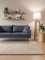 Interiyou Hochflor Teppich Sofia - 240x340 cm Beige - flauschig und einfarbig - waschbar und rutschfest - weicher Langflor