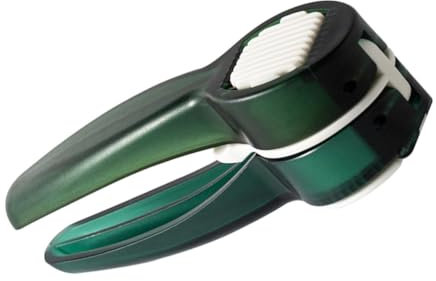 Cabilock Prensa De Ajo De Acero Inoxidable De Plástico Seguro Para Uso Con Orificios Uniformes.