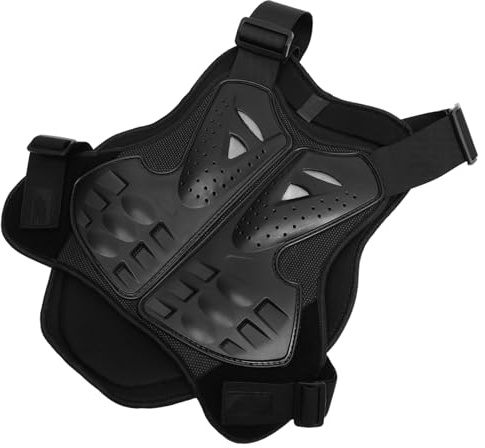 HANABASS Kids Chest Protector Boys Tank Tops Dirt Bike Gear Children Racing Suit Protective Vest Ergonomic Comfort Adjustable Elastic Waist Straps for Riding and Cycling for Child, Boy and Girl