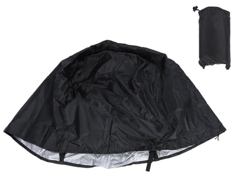 Copertura antipolvere per porta manubri, copertura per porta manubri ad acqua, tessuto Oxford 210D con coulisse regolabile per palestra di casa, copertura protettiva per rack per